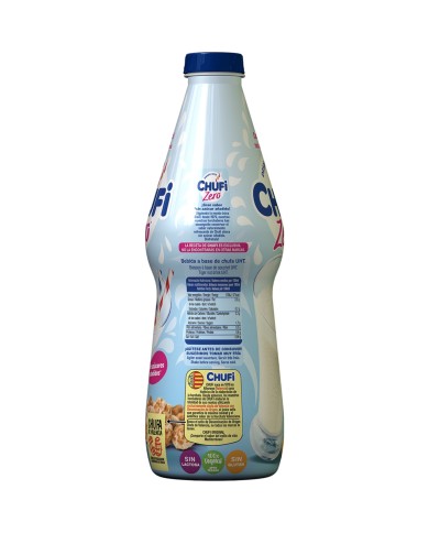 Horchata Chufi Zero botella de 1 litro caja de 6 botellas