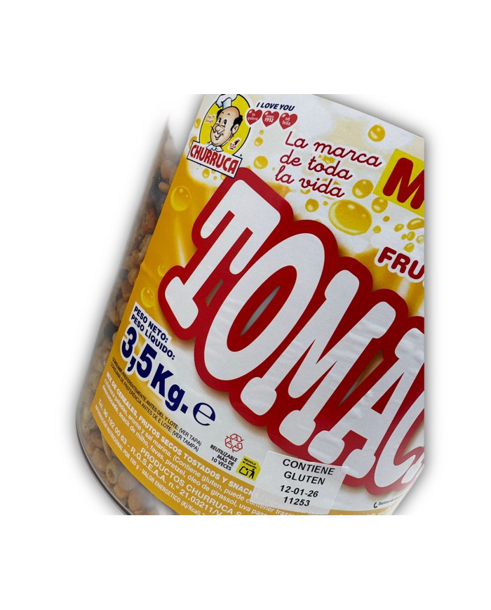 Churruca TomaCañas miel y mostaza mix de frutos secos bote 3.5 kilos