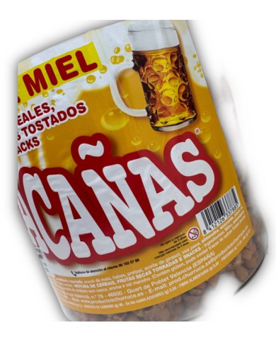 Churruca TomaCañas miel y mostaza mix de frutos secos bote 3.5 kilos
