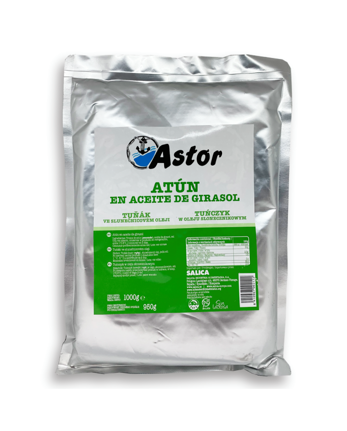 Atun en bolsa astor