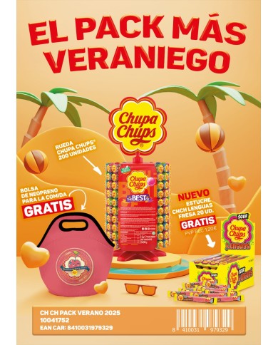 Promoción Chupa Chups pack...