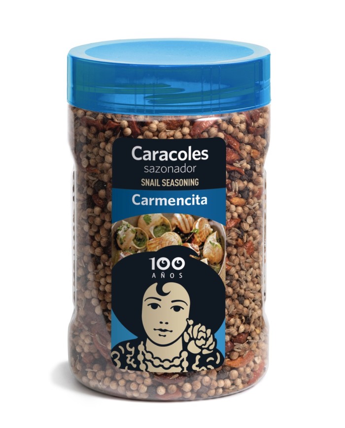 Carmencita sazonador de caracoles bote 365 grs.