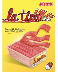 Comprar Fiesta La Tira Fresa con Nata tarro 60 unidades