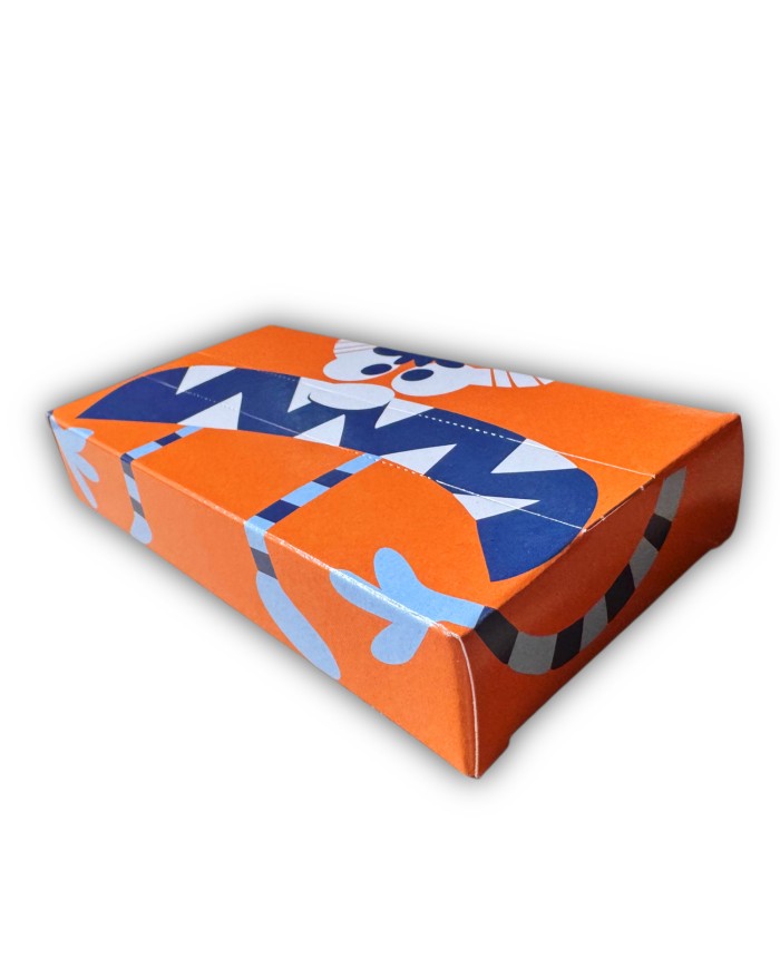 Servilletas de ZIG ZAG en servilletero de cartón de 100 unidades caja de 90 servilleteros