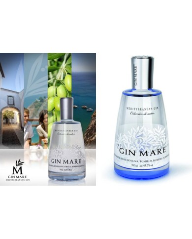 Ginebra Gin Mare Premium 0.70 L.