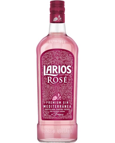 Larios Rosé Gin Premium London Dry 700 ml.