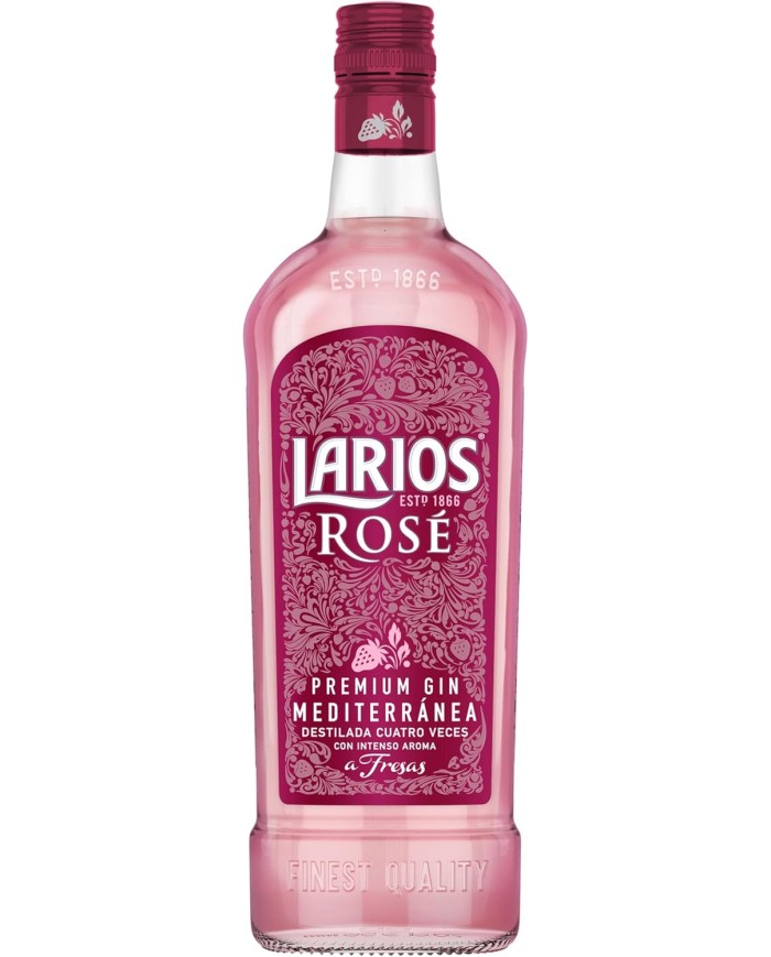 Larios Rosé Gin Premium London Dry 700 ml.