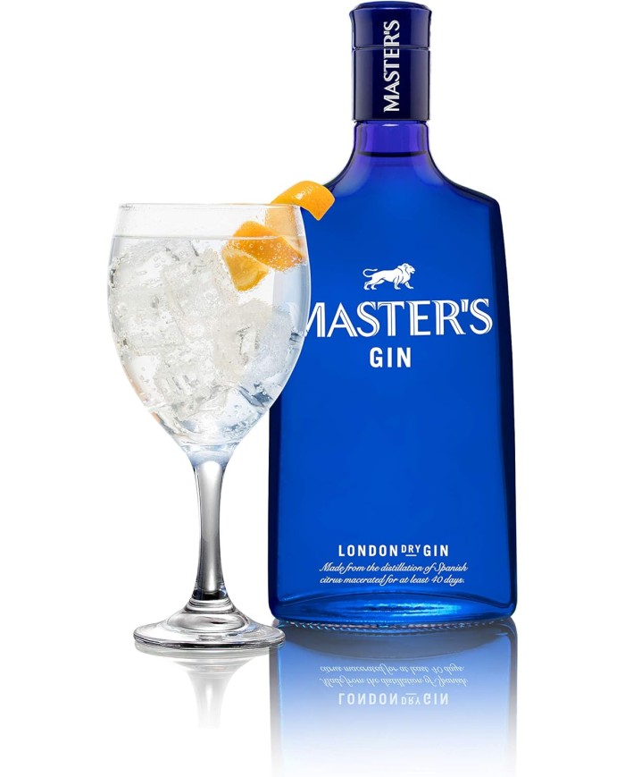 Ginebra Master's London Dry Gin 700 ml.