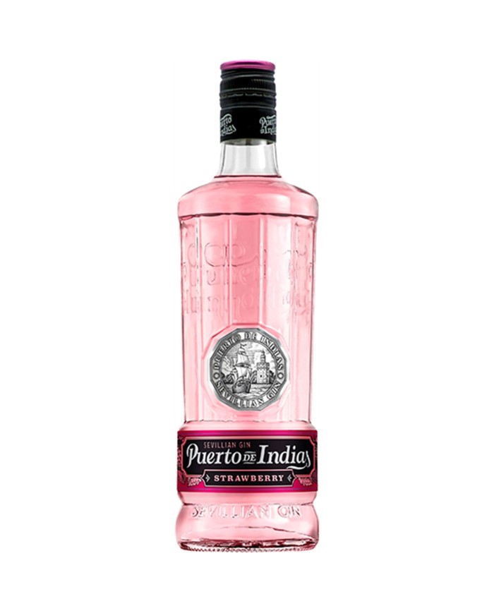 Comprar Gin Puerto de Indias Strawberry 700 ml al mejor precio