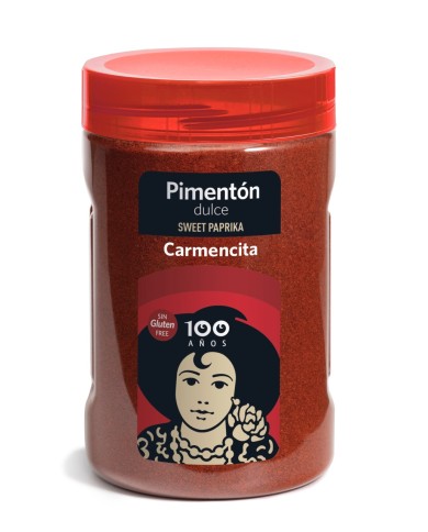Carmencita pimentón dulce bote 490 gramos