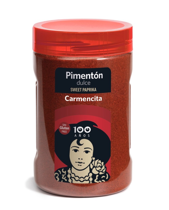 Carmencita pimentón dulce bote 490 gramos