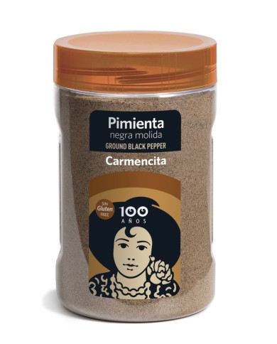 Carmencita pimienta negra molida bote 510 gramos