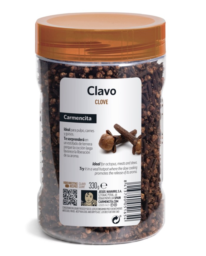 Carmencita Clavo en grano bote 330 gramos