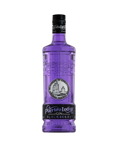 Gin Puerto de Indias blackberry 700 ml.