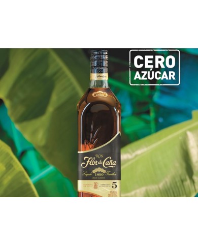 Ron Flor de Caña 5 años 700 ml.