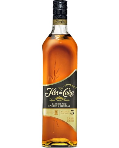 Ron Flor de Caña 5 años 700 ml.
