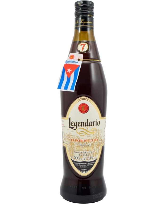 Ron Legendario Elixir de Cuba 700 ml.