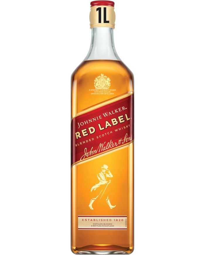 Comprar Whisky Johnnie Walker Red 1Lt al mejor precio Online
