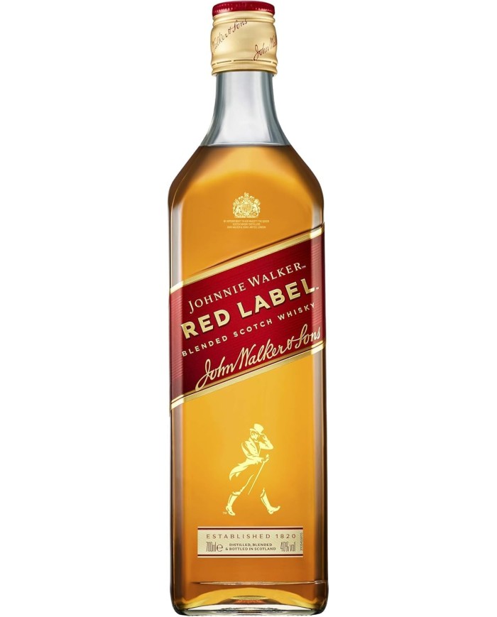 Whisky Johnnie Walker Red Label 700 ml.