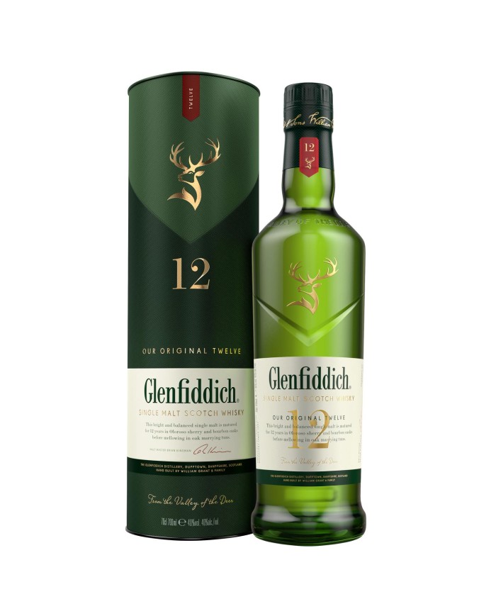 Compra Whisky Glenfiddich Reserva 12 Años al mejor precio Online