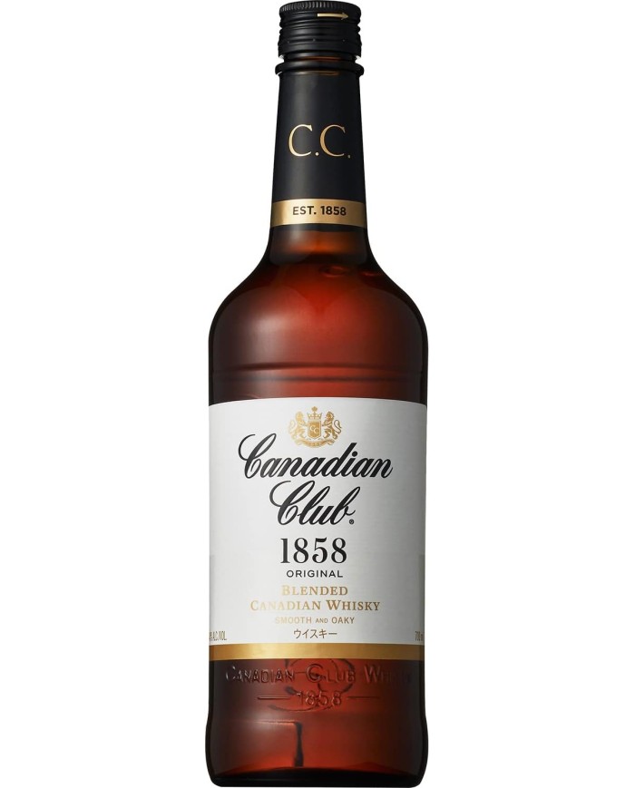 Whisky Canadian Club 700 ml.