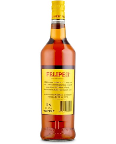 Brandy Felipe II Solera 1 Litro