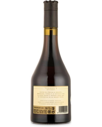 Brandy Torres 5 Solera Reserva 700 ml.