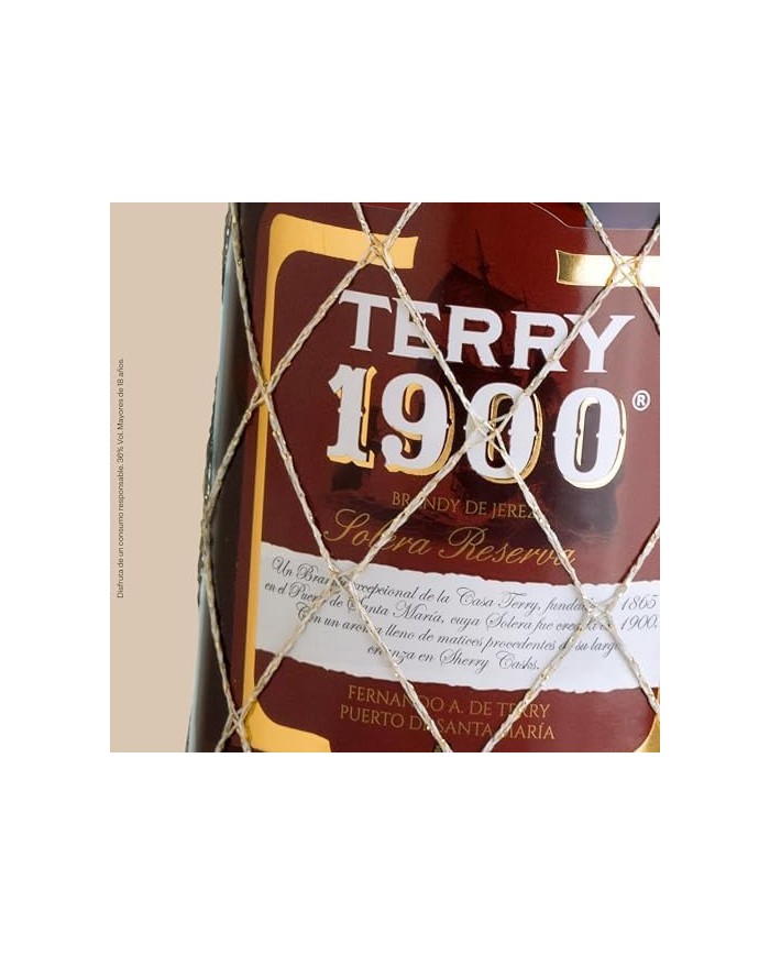 Brandy Terry 1900 Solera Reserva 700 ml.