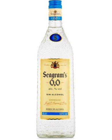 Ginebra Seagrams 0.0 premium 700 ml.