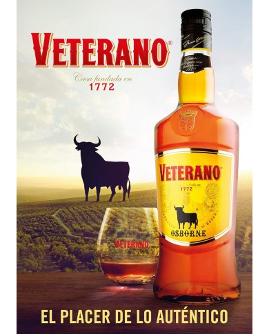Brandy Veterano Osborne 1 Litro