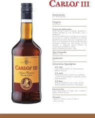 Brandy Carlos III Solera Reserva 700 ml.