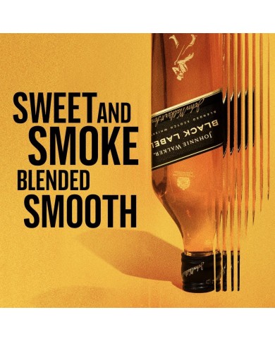 Whisky Johnnie Walker black label 1 litro