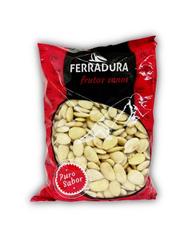 Ferradura almendra pelada cruda bolsa de 1 kilo
