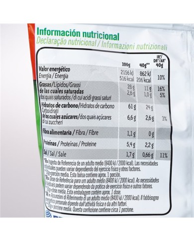 Matutano Cheetos Pelotazos bolsa de 40 gramos caja expositora de 25 bolsas