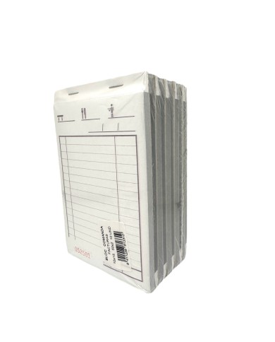 Block de camarero con copia 10x15 mm. pack de 10 unidades de 50x2 hojas caja de 20 packs