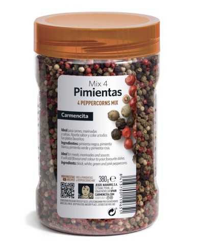 Carmencita Pimienta multicolor bote 380 gramos