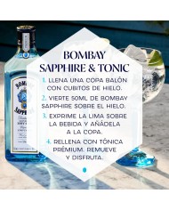 Comprar Ginebra Bombay Sapphire 700 ml al mejor precio