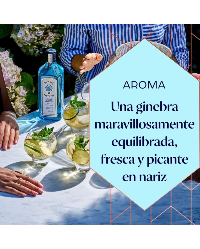 Comprar Ginebra Bombay Sapphire 700 ml al mejor precio