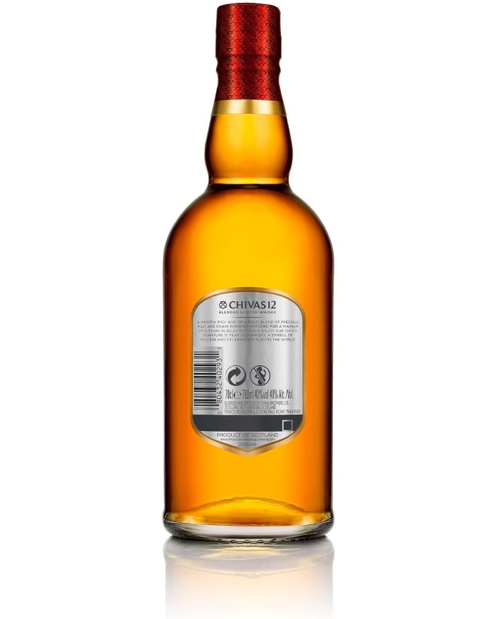 Whisky Chivas Regal Premium 12 Años 700 ml.