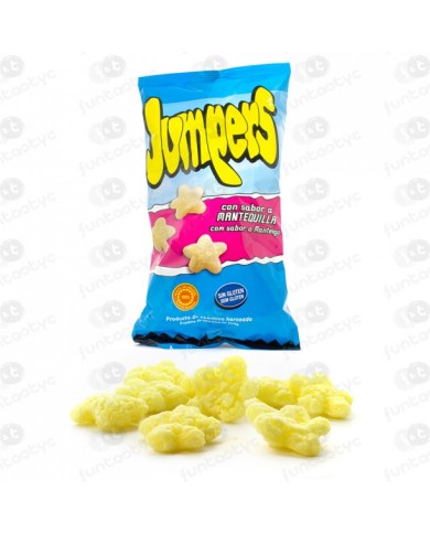 Jumpers de mantequilla bolsa de 42 gramos caja de 24 unidades