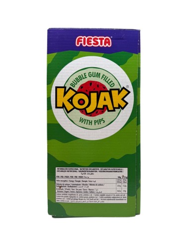 Chupa Chups con chicle Kojak Sandía estuche 100 unidades