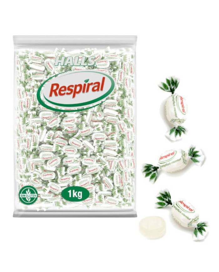 Respiral Eucalipto Mentol bolsa de 1 kg.