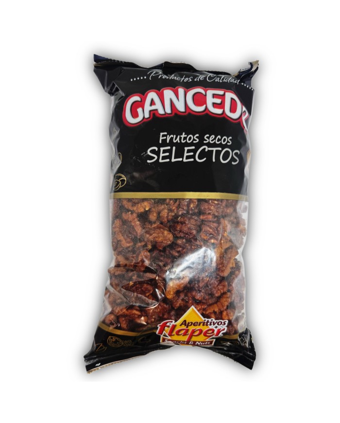 Nueces acarameladas Flaper bolsa de 1 kg.