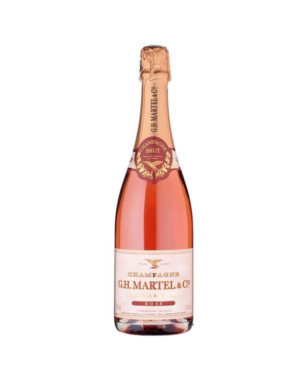 Champagne G.H. Martel & Co. Rose Brut 3/4