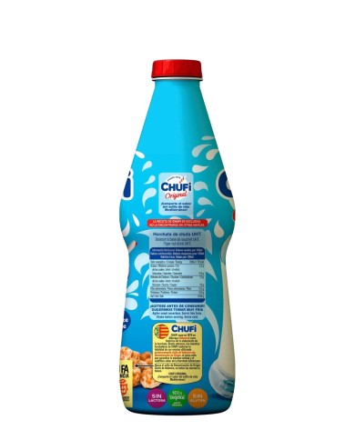 Horchata Chufi original 1 litro caja de 6 botellas