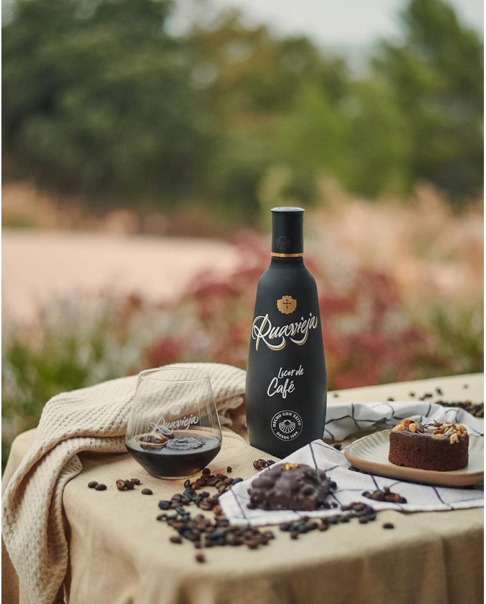 Licor de café Ruavieja 700 ml.
