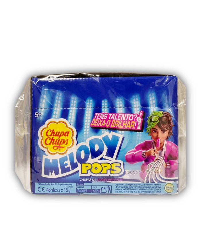 Chupa chups Melody Pop estuche de 48 unidades