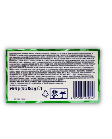 Chicles Orbit hierbabuena refresher gragea handypack 16 unidades 2x1.20€