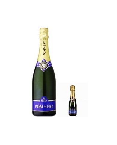Champagne Pommery Brut Royal 3/4 + Pommery 0.20 L. gratis