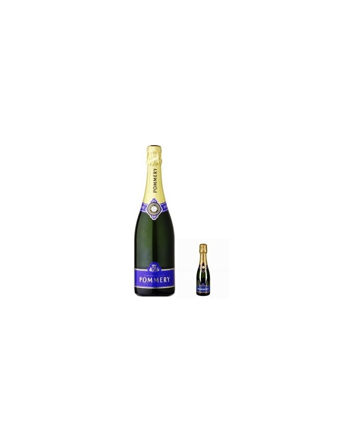 Champagne Pommery Brut Royal 3/4 + Pomery 0.20 L. gratis